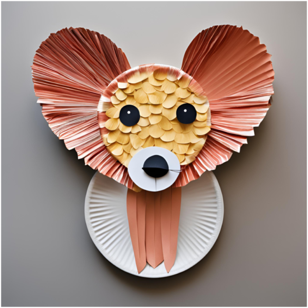 paper plate animals