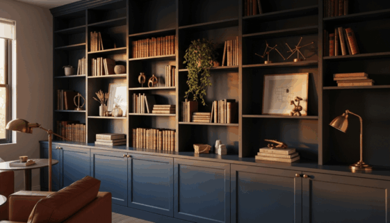5 Creative IKEA Billy Bookcase Hacks for a Custom Built-In Look